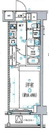 ベルシード氷川台の物件間取画像